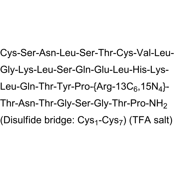 Calcitonin-13C6,15N4 (salmon) TFA
